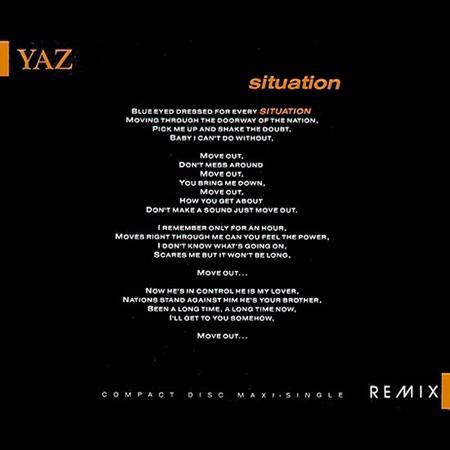 Yazoo - Situation (Remixes) - Zortam Music
