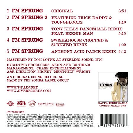 T-Pain - Im Sprung [Original] Lyrics - Zortam Music