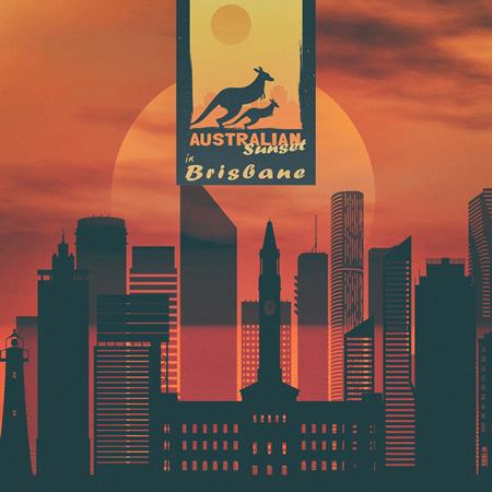 Atlas - Australian Sunset in Brisbane - Zortam Music