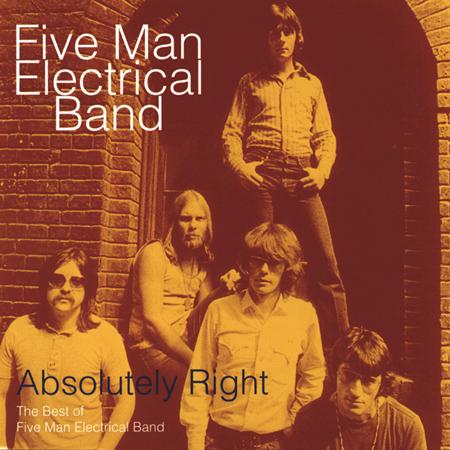 TESLA - Absolutely Right The Best of Five Man Electrical Band - Zortam Music