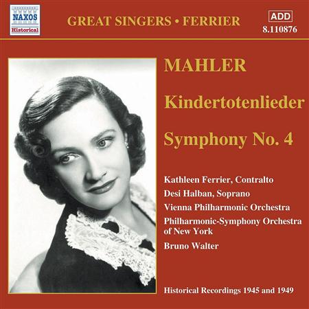 New York Philharmonic - Mahler Kindertotenlieder, Symphony 4 - Zortam Music