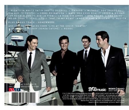 Il Divo - All By Myself - Live At The Greek Theatre Lyrics - Zortam Music