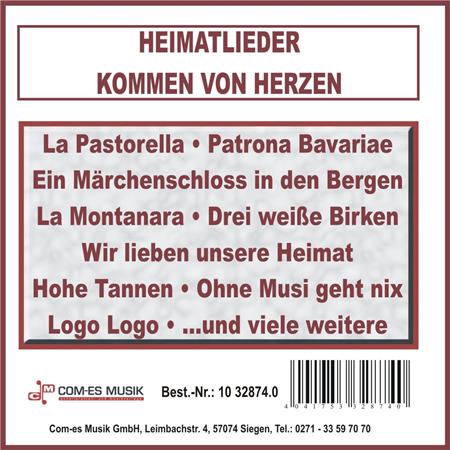 Heino - Heimatlieder Kommen Von Herzen - Zortam Music