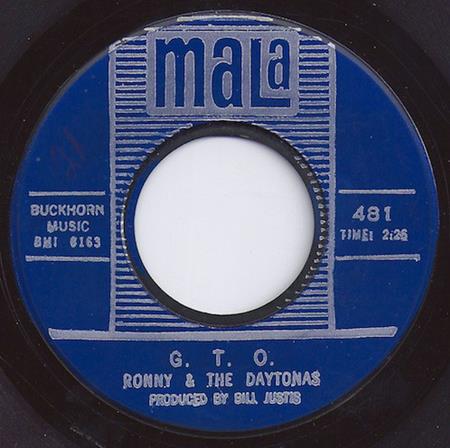 Ronny & The Daytonas - G.T.O. - Zortam Music