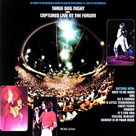 THREE DOG NIGHT - Live At The Renaissance Center - Zortam Music