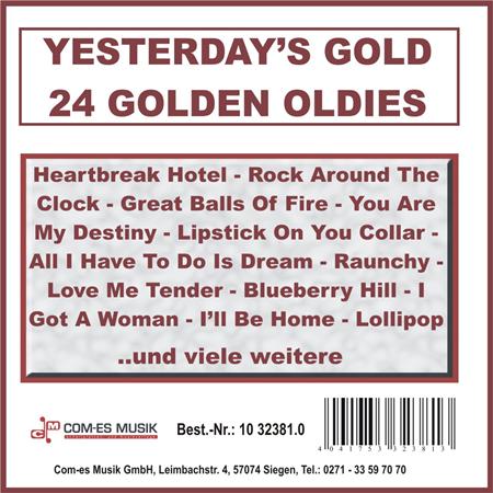 Elvis Presley - Yesterdays Gold Vol 20 - 24 Golden Oldies - Zortam Music Elvis Presley - Yesterdays Gold Vol 20 - 24 Golden Oldies - Zortam Music